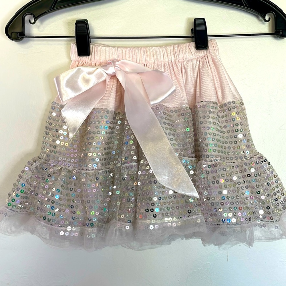 Pretty Chic Pink Bow Child's 3-Layer Tutu